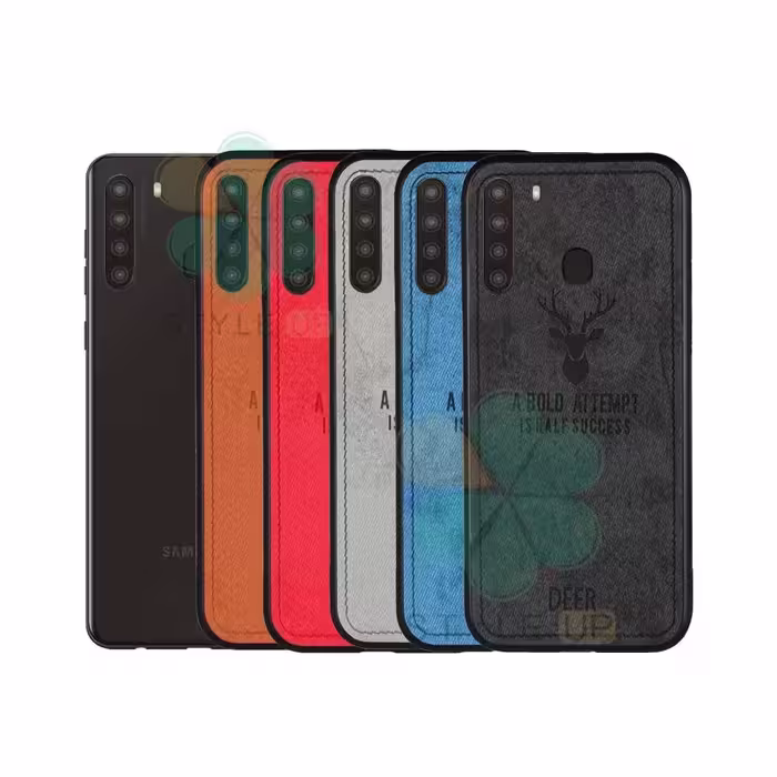 قاب گوشی سامسونگ Samsung Galaxy A21 پارچه ای طرح گوزن