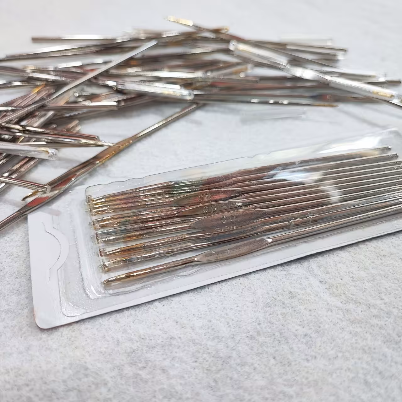 قلاب بافتنی فلز استیل همه سایز