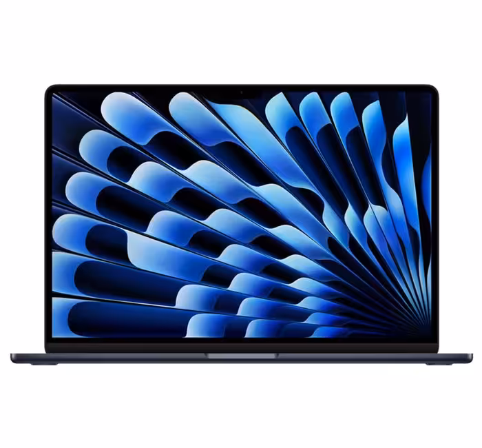 لپ تاپ اپل 15.3 اینچی مدل Apple MacBook Air 2023 Midnight MQKW3  پردازنده M2 رم 8GB حافظه 256GB SSD