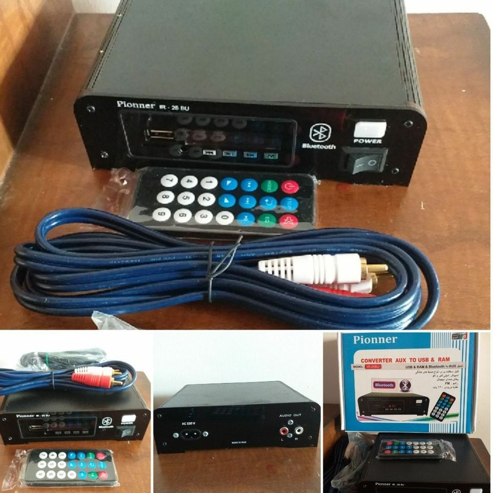 کیت مبدل AUX به رمخور فلشخور بلوتوث پخشهای خانگی