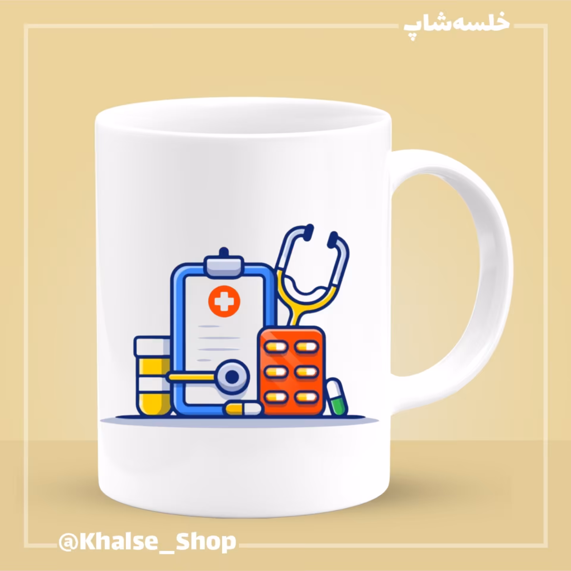 ماگ طرح پزشک 9