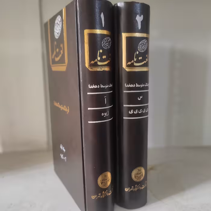 لغتنامه دهخدا 2جلدی (نایاب) چاپ اول کاغذ خارجی