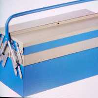 جعبه ابزار فلزی لوکس درویشیان مدل p2503  