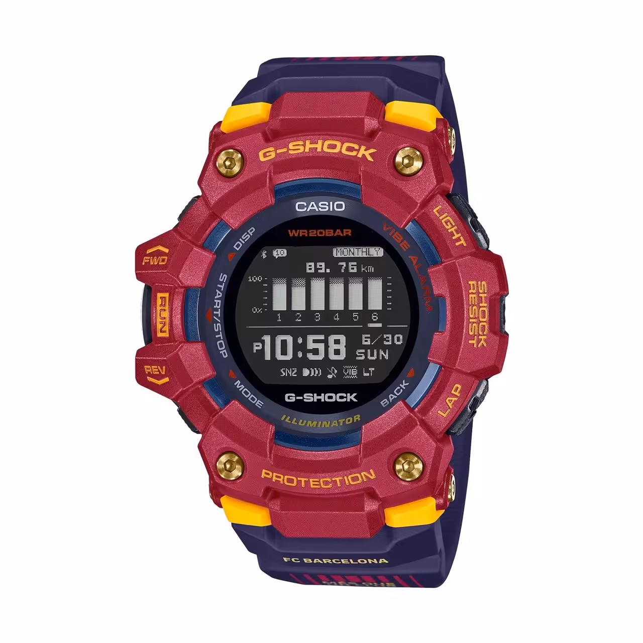 ساعت مچی عقربه‌ای مردانه کاسیو مدل GBD-100BAR-4DR