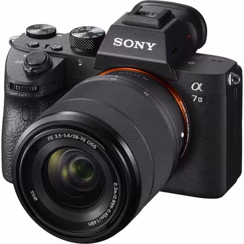 دوربین بدون آینه سونی Sony Alpha a7 III همراه لنز سونی FE 28-70mm f/3.5-5.6 OSS