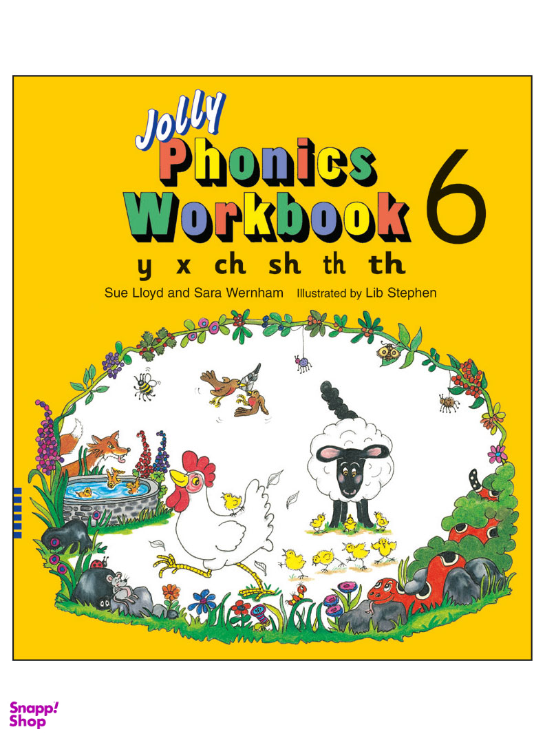 Jolly Phonics 6 Workbooks