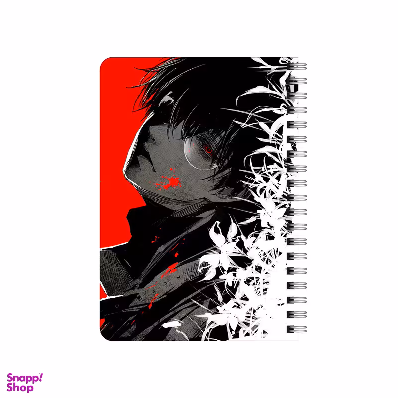 دفترچه یادداشت بامبیلیپ مدل چوبی طرح انیمه توکیوغول کد 5637208