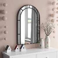 آینه فلزی الف مدل تاج w-100-80