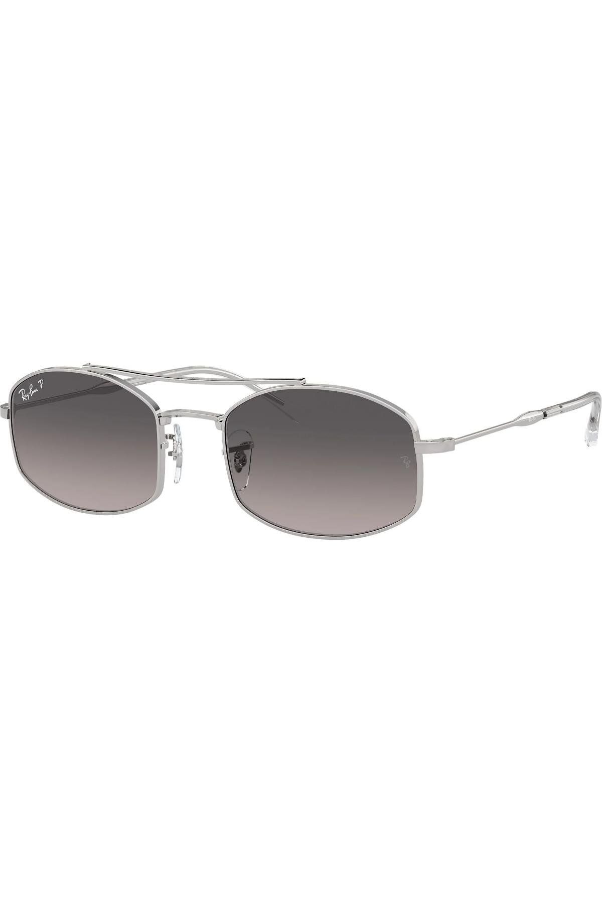 عینک آفتابی نقره‌ای مردانه و زنانه 0RB3719 003 M3 51 یونیسکس Ray-Ban