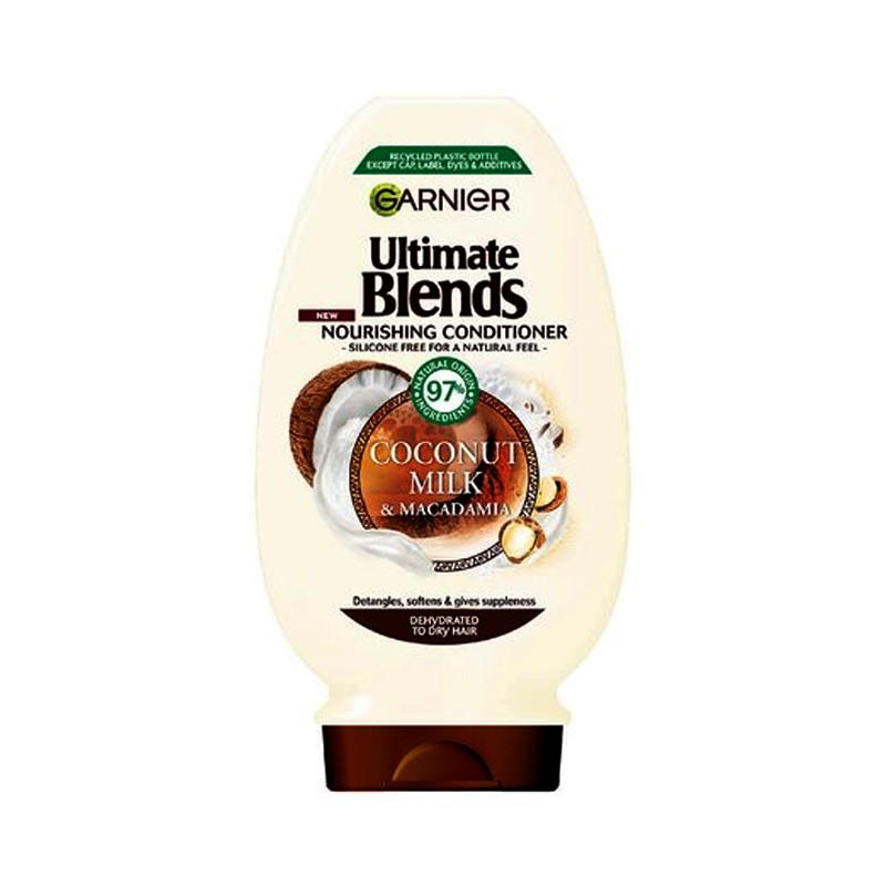 نرم کننده مو سری ULTIMATE BLENDS مدل COCONUT MILK گارنیر 400 میل