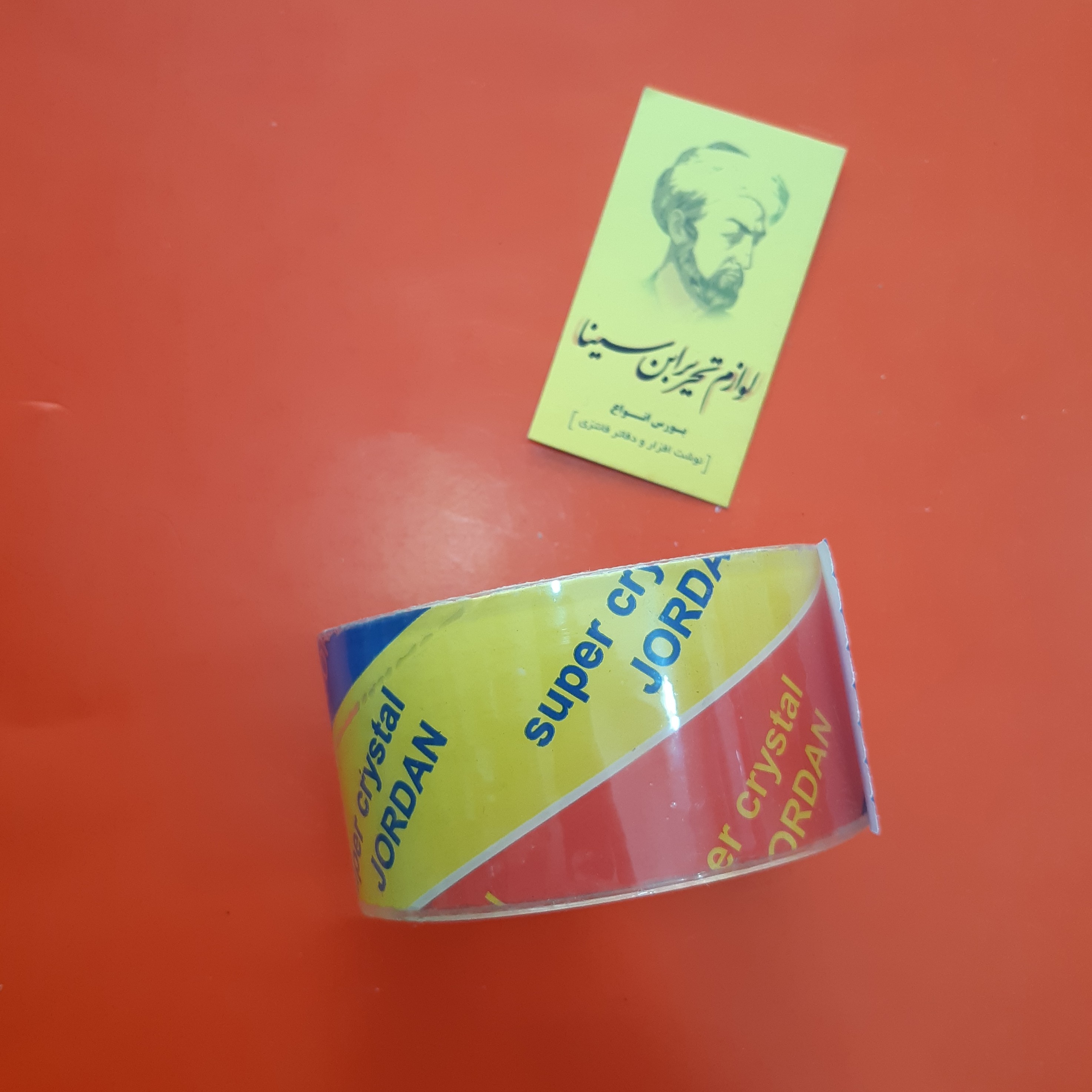 چسب پهن سفید 5 سانت