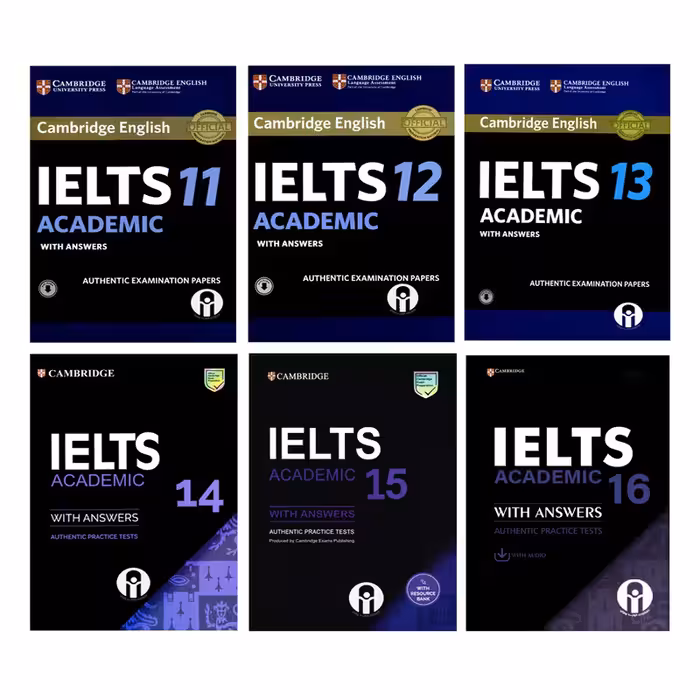 کتاب IELTS Academic Cambridge اثر جمعی از نویسندگان انتشارات الوندپویان جلد 11 تا 16