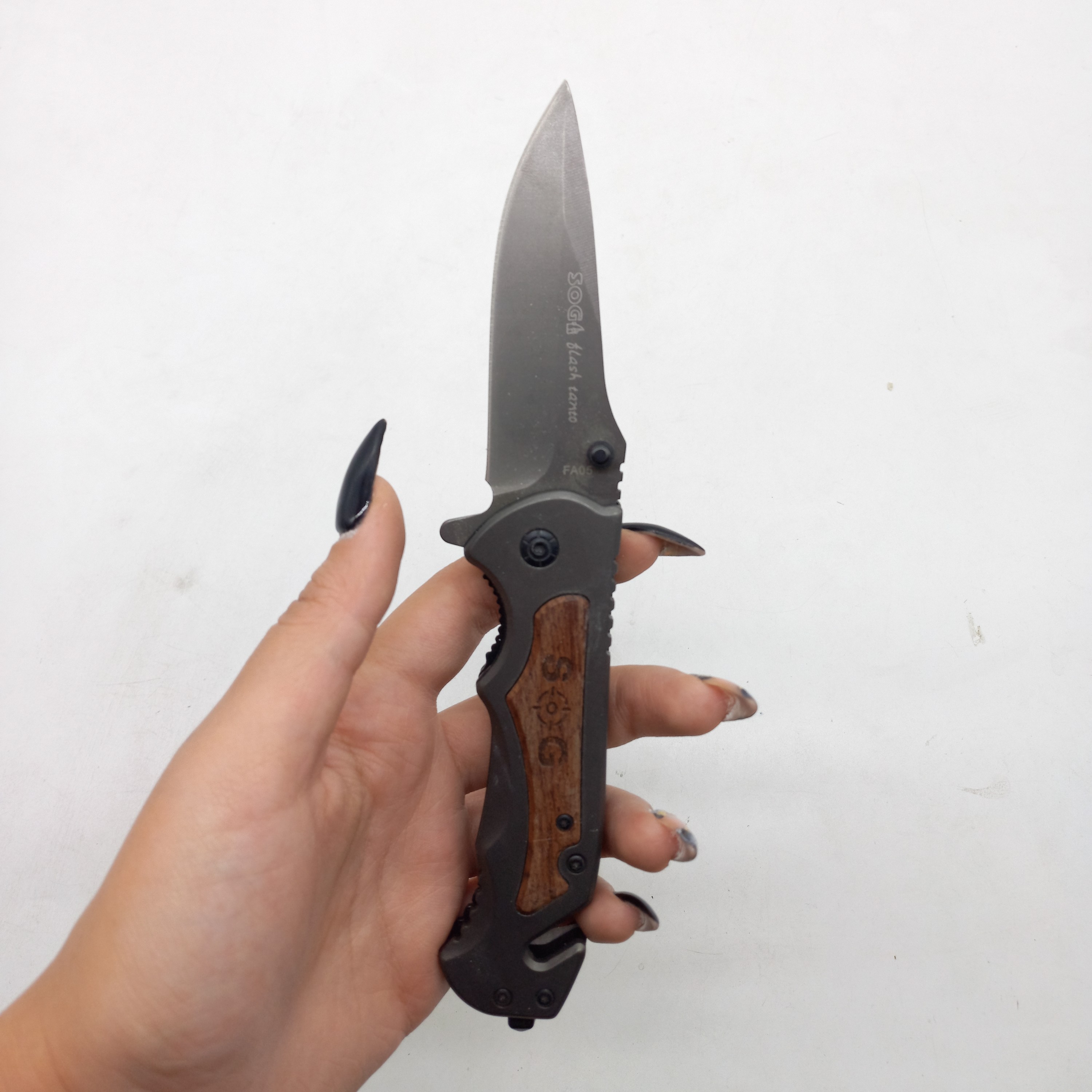 چاقو تاشو سوگ کد 282