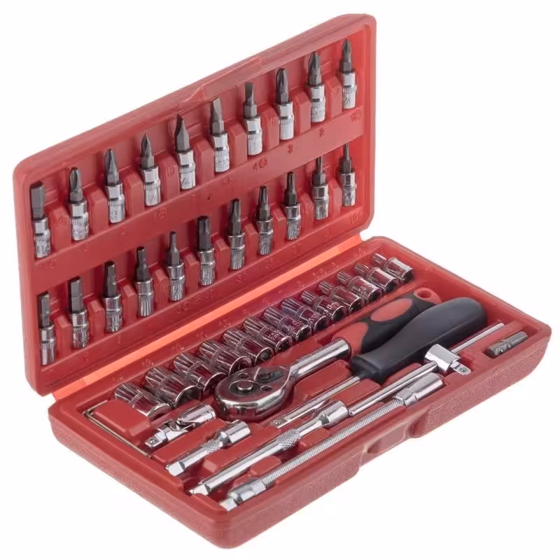 آچار بکس مدل DF46 مجموعه 46 عددی