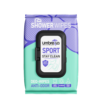 دستمال مرطوب آمبرلا مدل اسپرت، خوش‌بو کننده 50 عدد