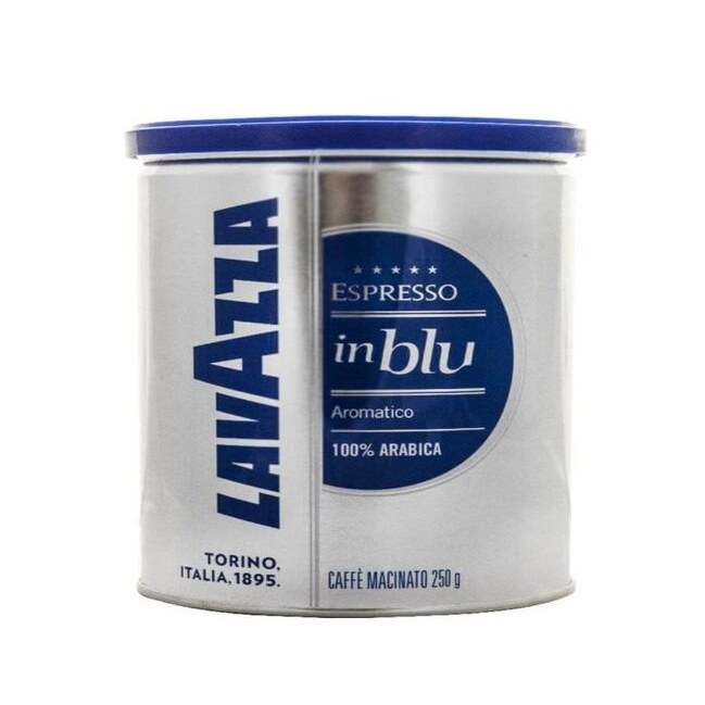 لاوازا  (لاواتزا) اسپرسو این بلو inBLU عربیکا100 درصد قوطی 250گرمی LAVAZZA