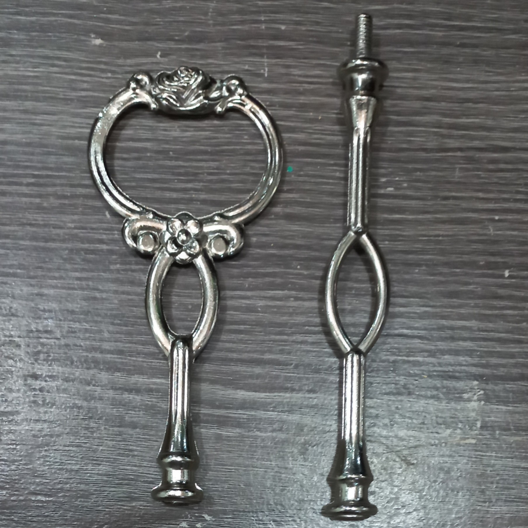 هولدر طرح رز نقره ایی دو طبقه