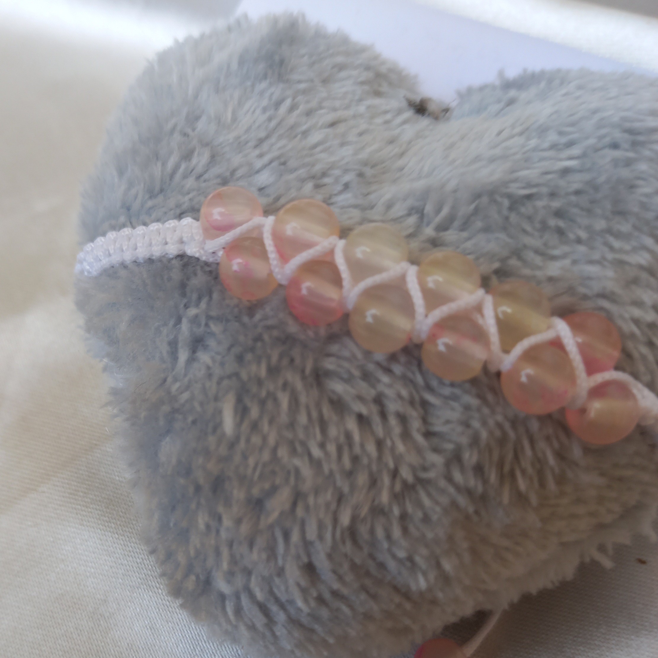 دستبند گره ای مدل شاپرک