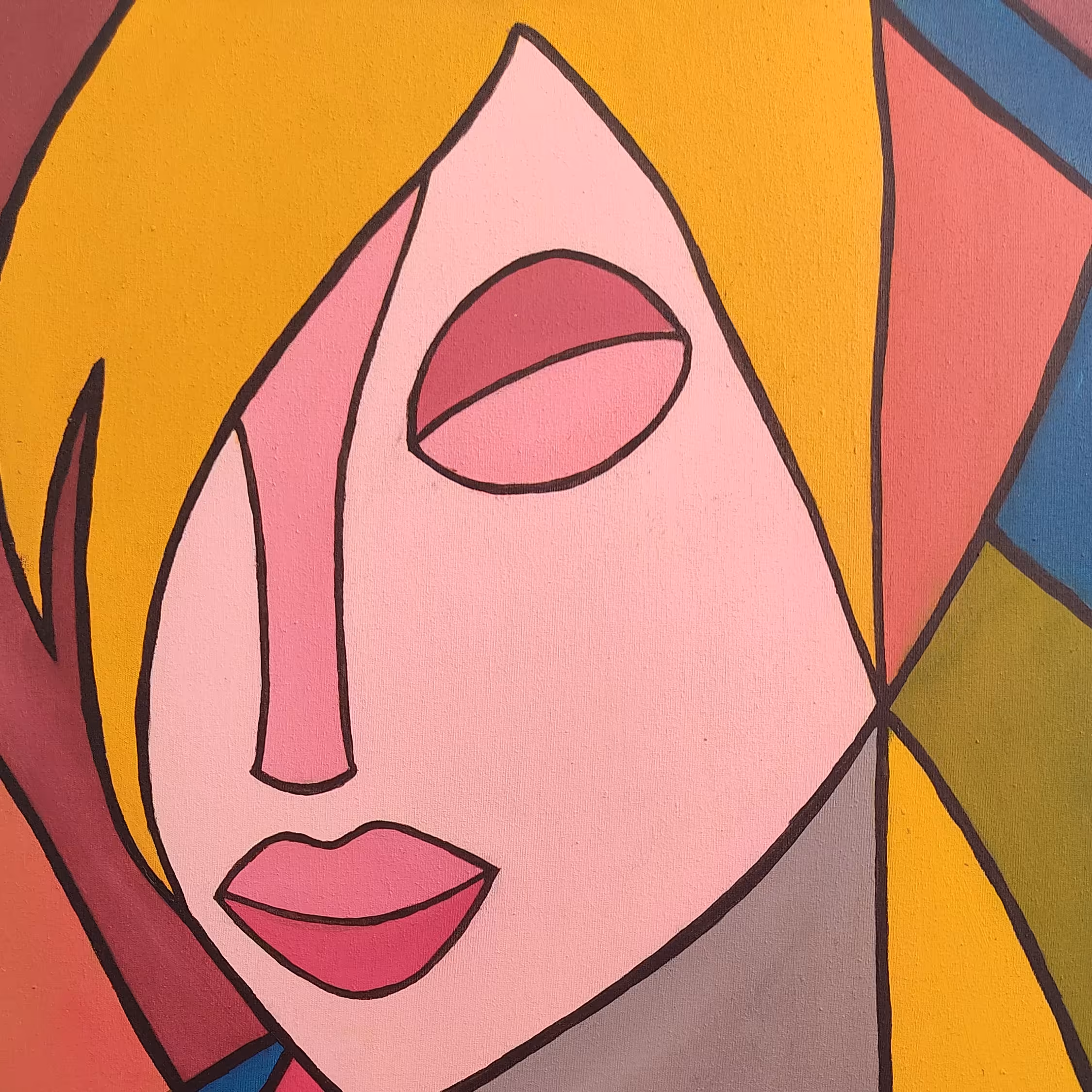 تابلوی رنگ روغن  کد 016