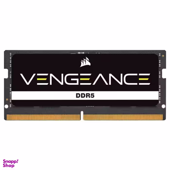رم لپ تاپ DDR5 تک کاناله 4800 مگاهرتز کورسیر ظرفیت 16 گیگابایت