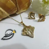 نیم ست مارک Xuping از جنس مس و روکش طلا بسیار ظریف کاملا مشابه طلا