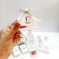 بسته 20 عددی گیفت عقد و عروسی مدل هرمی