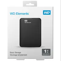 هارد اکسترنال 1TB Elements وسترن گارانتی 24 ماهه