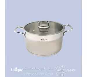 قابلمه استیل یونیک سایز 18 مدل UN-9922