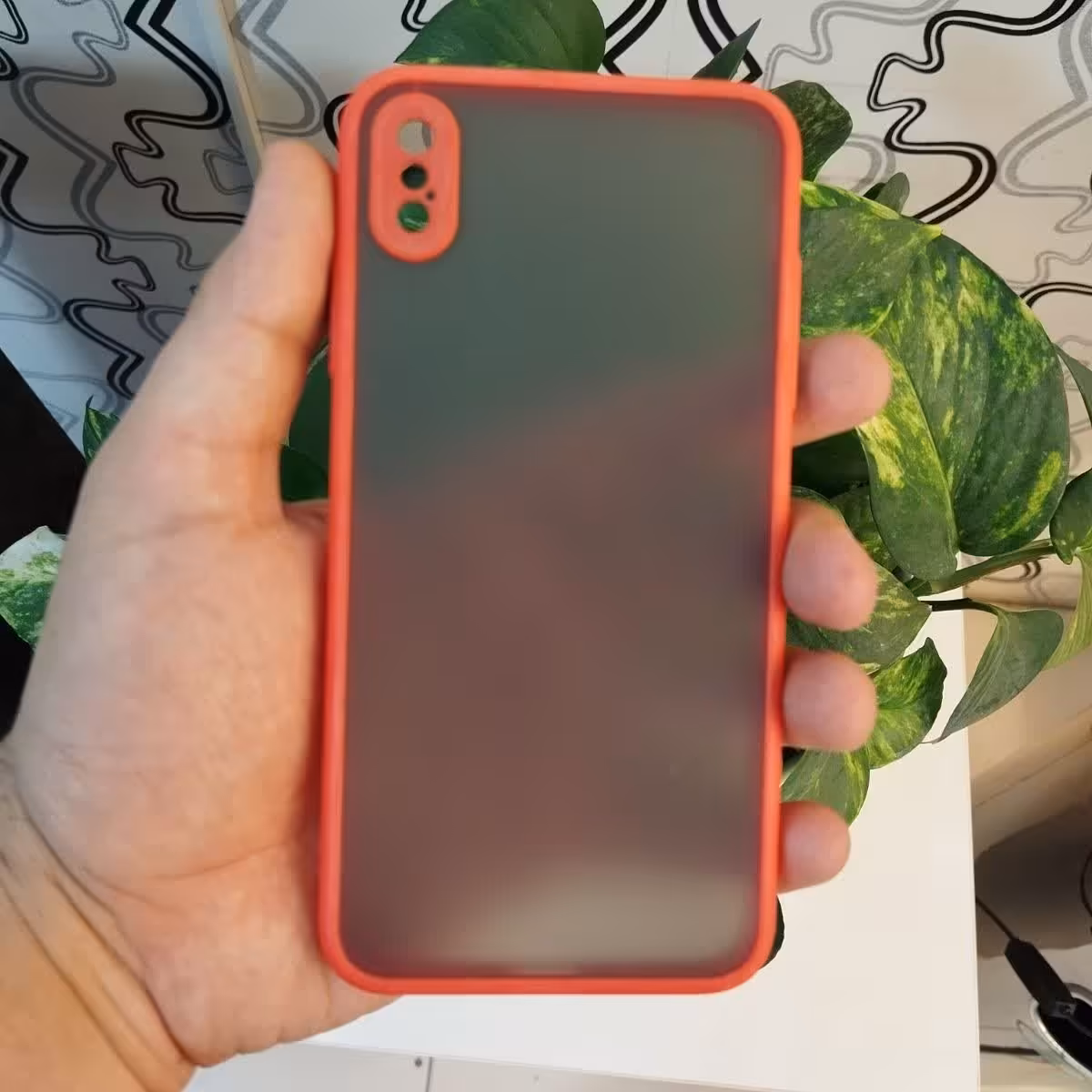گارد - قاب - کاور پشت مات قرمز مناسب برای آیفون ایکس اس مکس -  iPhone xs max - xsmax - Xs Max - XSMAX - XsMax
