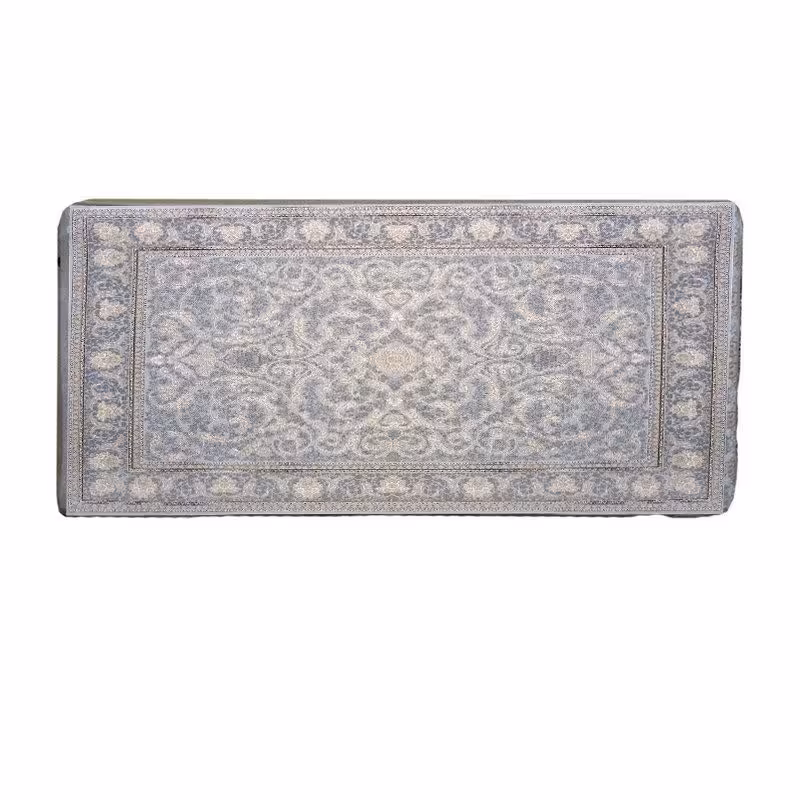 پشتی یونولیتی جنس  اکرلیک 1200 شانه طرح  های کلاس رنگ فیلی (  یک جفت  )