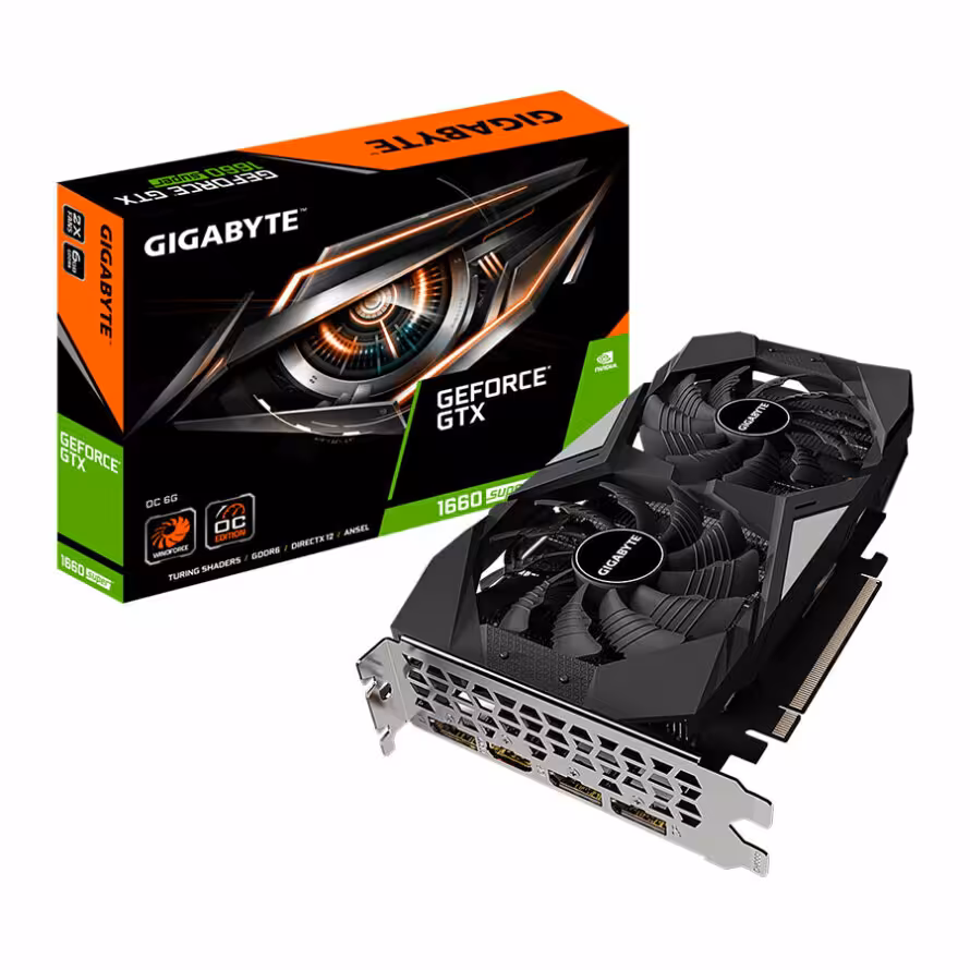 کارت گرافیک گیگابایت مدل GeForce® GTX 1660 SUPER™ OC 6G با حافظه 6 گیگابایت