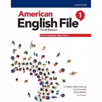 کتاب American English File 1 به همراه کتاب کار (Workbook) و CD