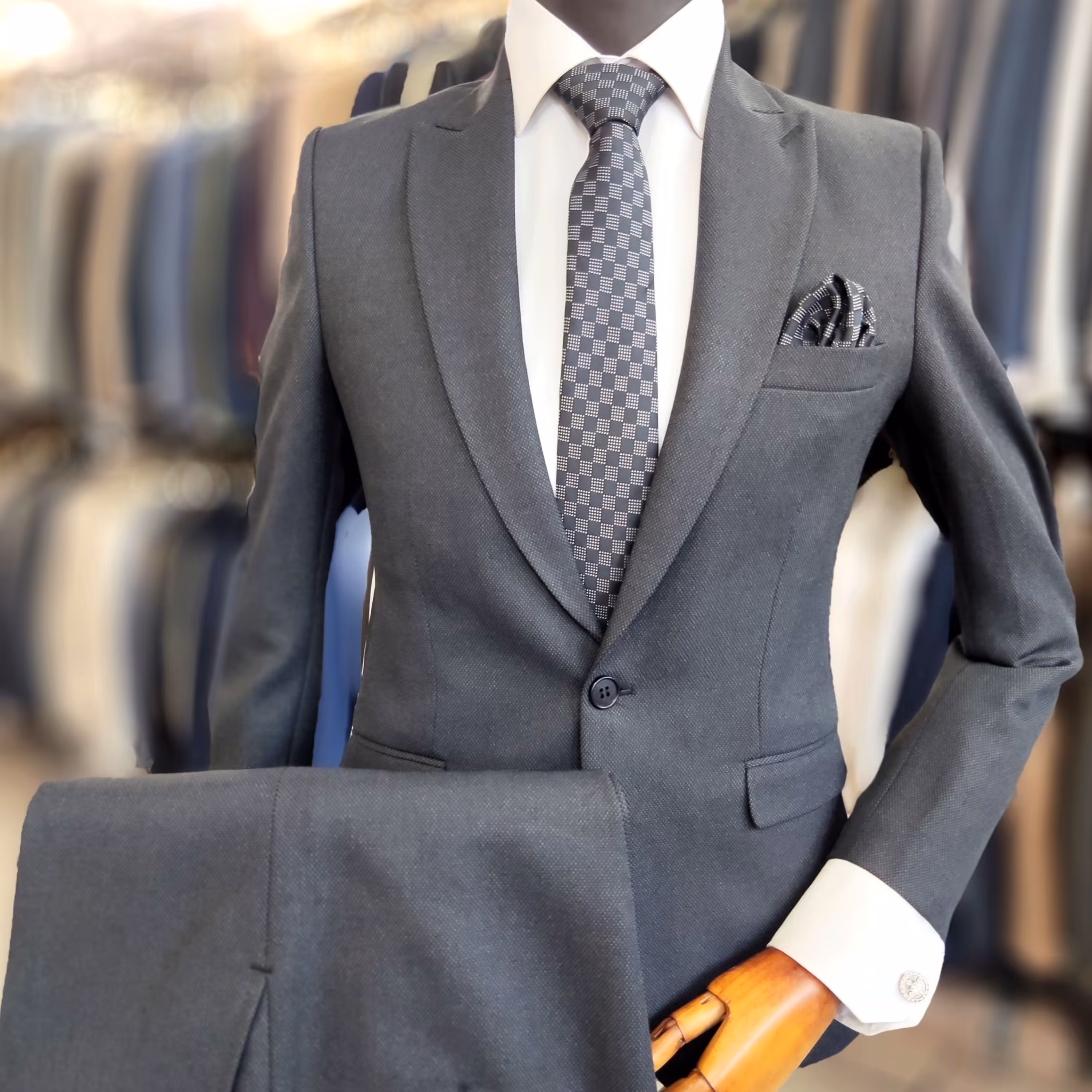 کت و شلوار مردانه جودون نوک مدادی