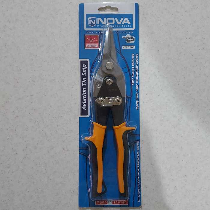 قیچی آهن بر نووا مدلNTT 2305 مخصوص برش ورق آهن تایوانی 