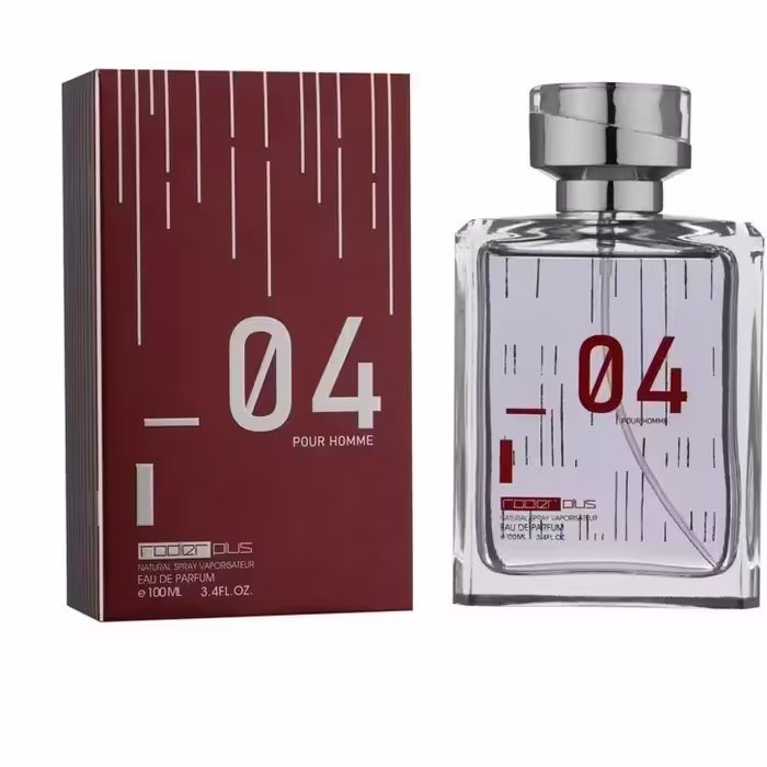 ادوپرفیوم مردانه رودیر پلاس مدل 04 Pour Homme حجم 100 میلی لیتر
