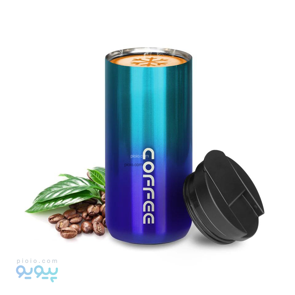 تراول ماگ کافی براق COFFEE عمده و کارتنی