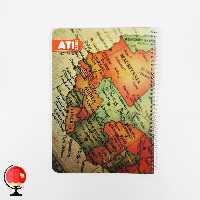 دفتر مشق 100 برگ سیمی طرح نقشه آتی