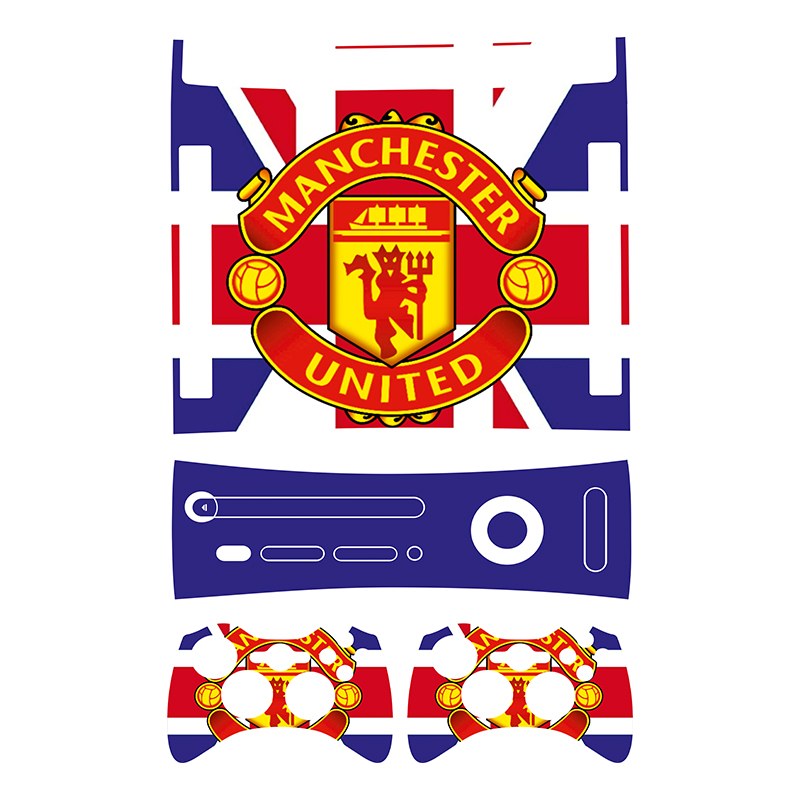 اسکین(برچسب)Xbox 360 آرکید -طرح تیم منچستر یونایتد-مدل آرکید-kh1-سفارشی