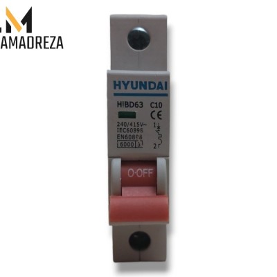 فیوز تک فاز 10 آمپر هیوندای
