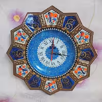 ساعت میناکاری خورشیدی با قطر بشقاب 20 سانت