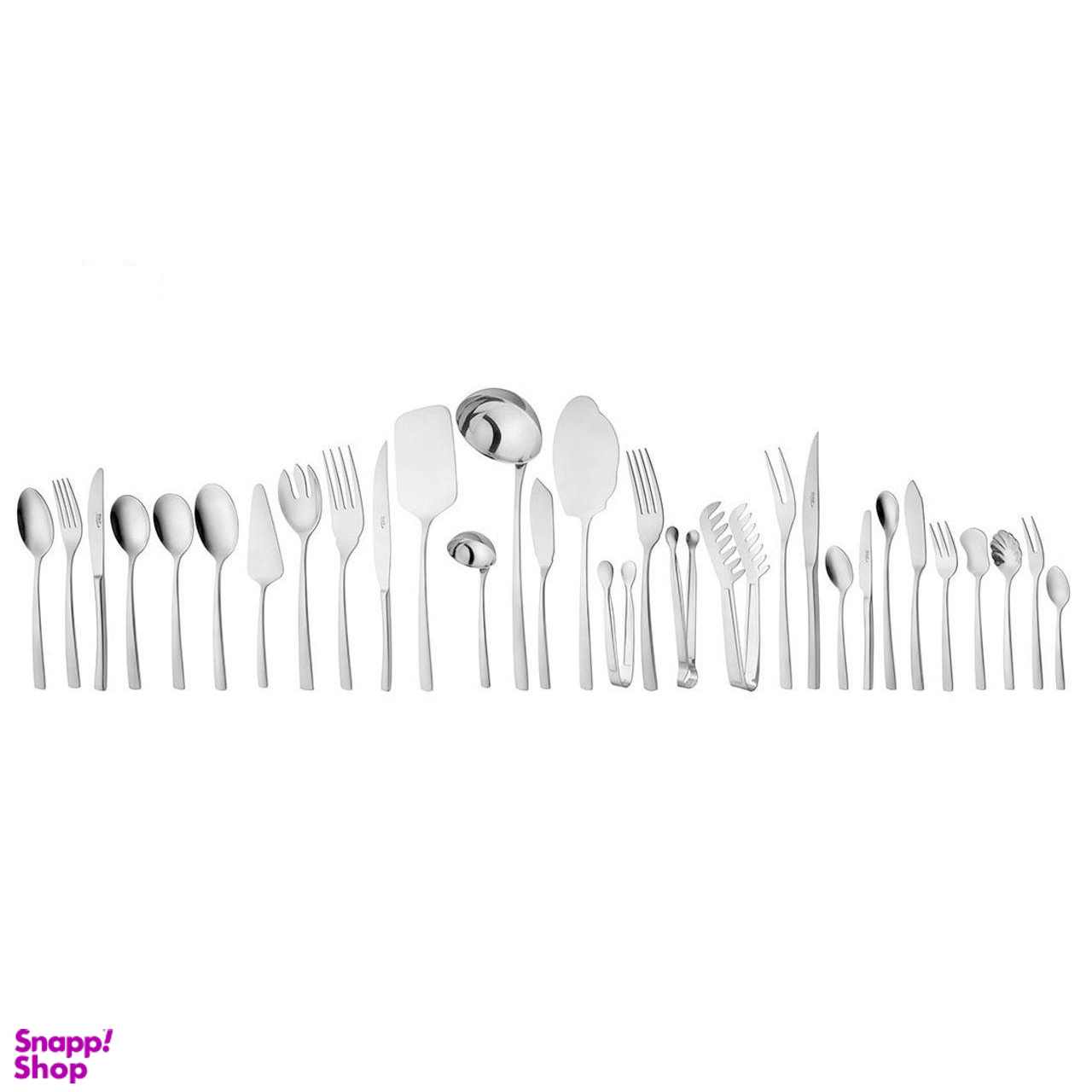 سرویس قاشق و چنگال 116 پارچه ناب استیل مدل Felorance