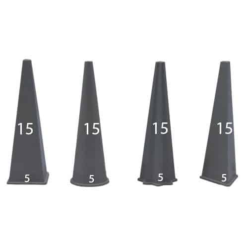 قالب شمع 4 تایی فانتزی ارتفاع 15 سانت