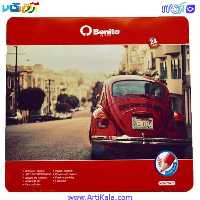 مداد رنگی 24 رنگ جعبه فلزی BENITO