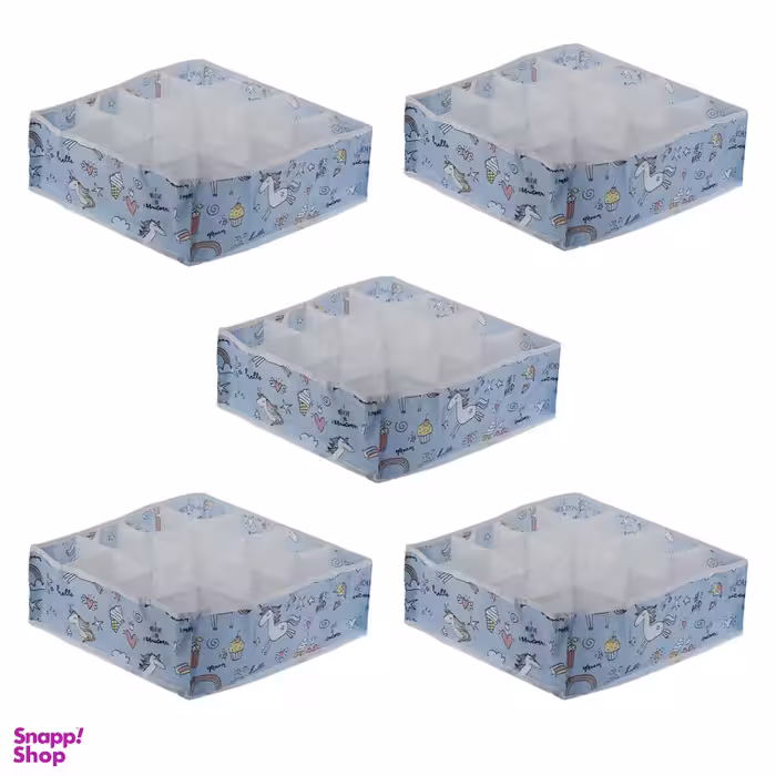 ارگانایزر کودک مدل 16 خانه بسته 5 عددی