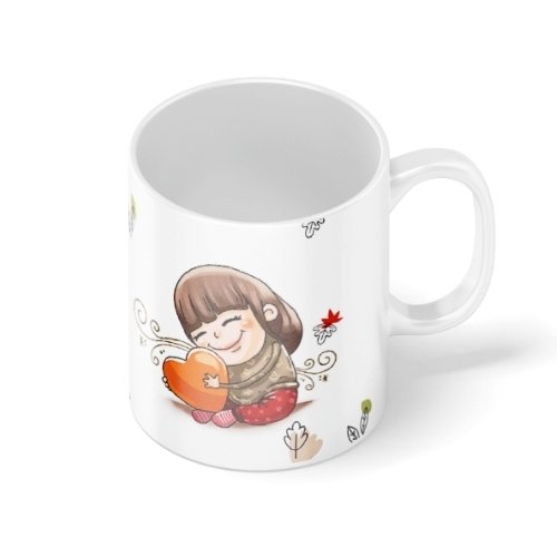 ماگ سرامیکی درجه یک طرح تولد پاییز