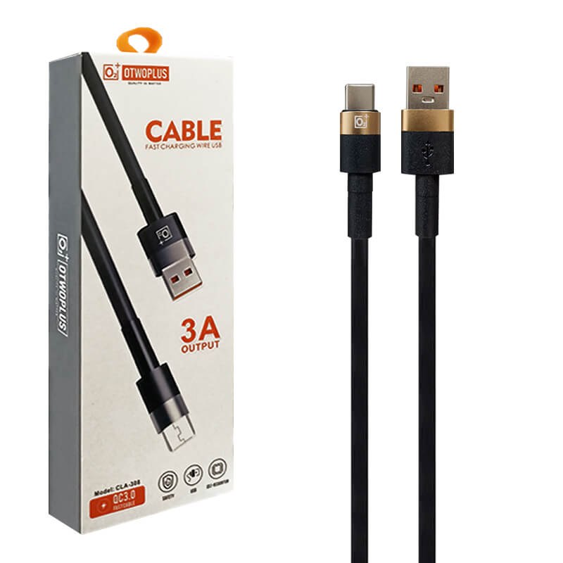 کابل تبدیل USB به USB-C اُ تو پلاس مدل CLA-308 طول 1.2 متر
رنگ مشکی