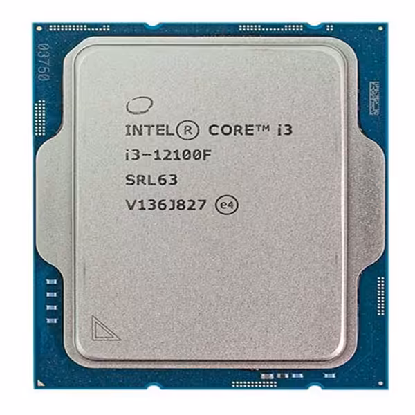 پردازنده مرکزی اینتل مدل Core i3 12100F Tray