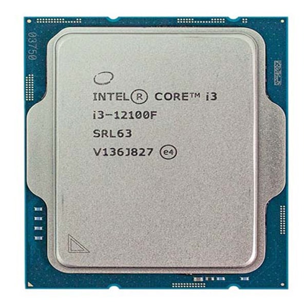 پردازنده مرکزی اینتل مدل Core i3 12100F Tray
