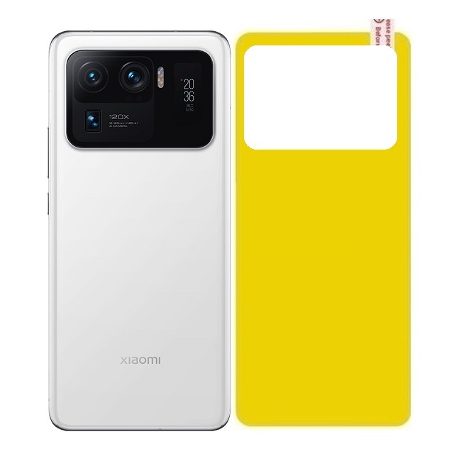 برچسب محافظ پشت بدنه شفاف Mi 11 Ultra TPU Unshocked Protector