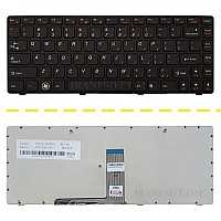 کیبرد لپ تاپ لنوو IdeaPad G470 مشکی-با فریم